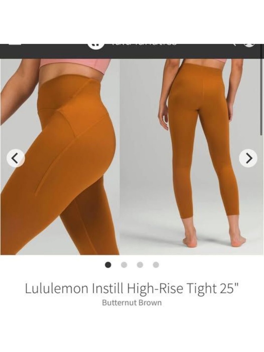 lululemon athletica  High-Rise Leggings in Butternut